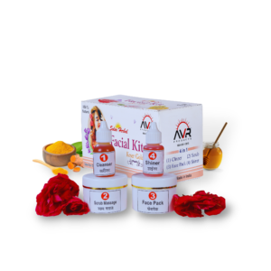 Solar Herbal Facial Kit with Rose, Turmeric, Honey